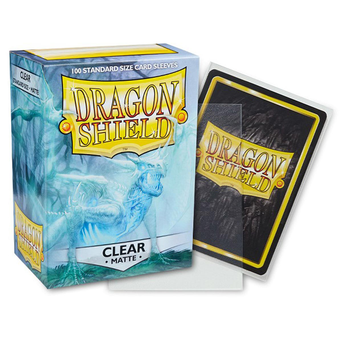 Dragon Shield Sleeves - Matte Clear - Image 2