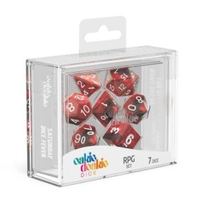 Dice RPG 7 Piece Set - Oakie Doakie Gemidice Vampire