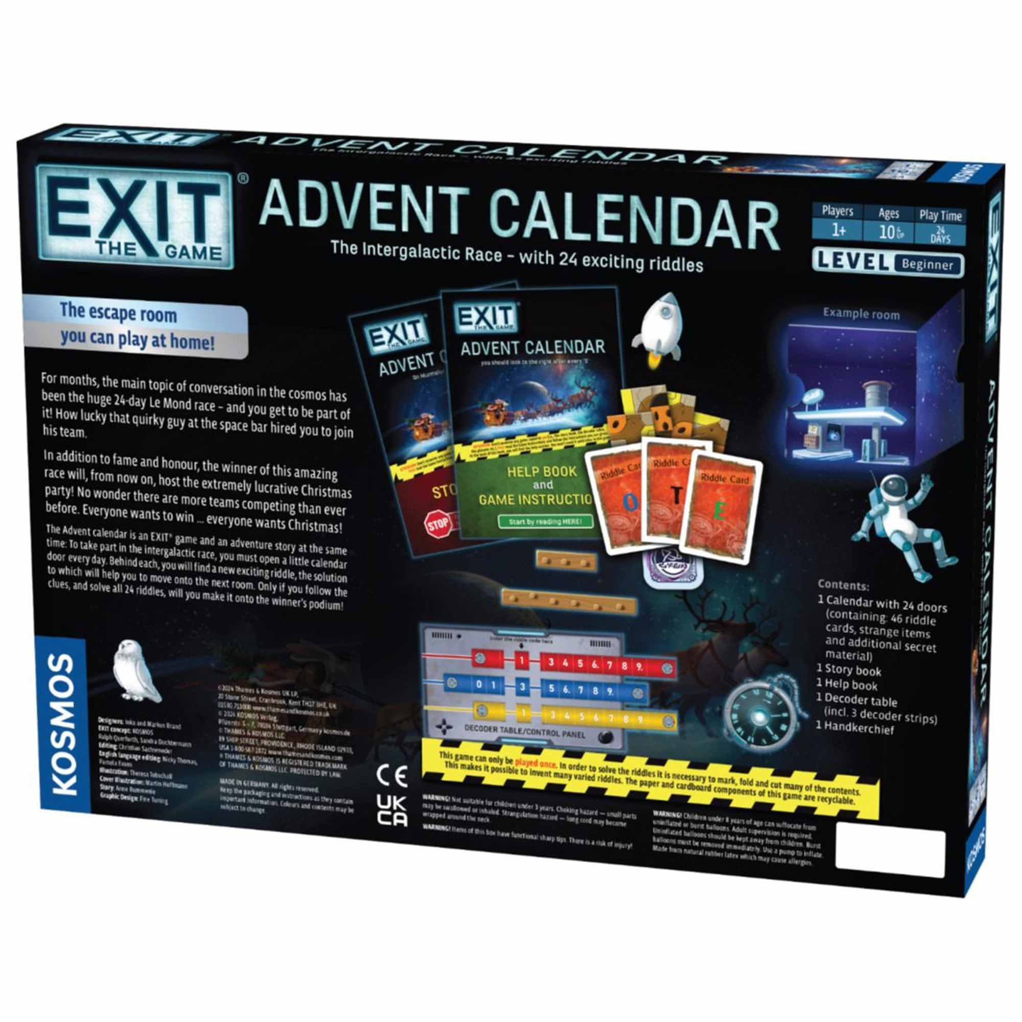 Exit the Game Advent Calendar - The Intergalactic Race - Image 3