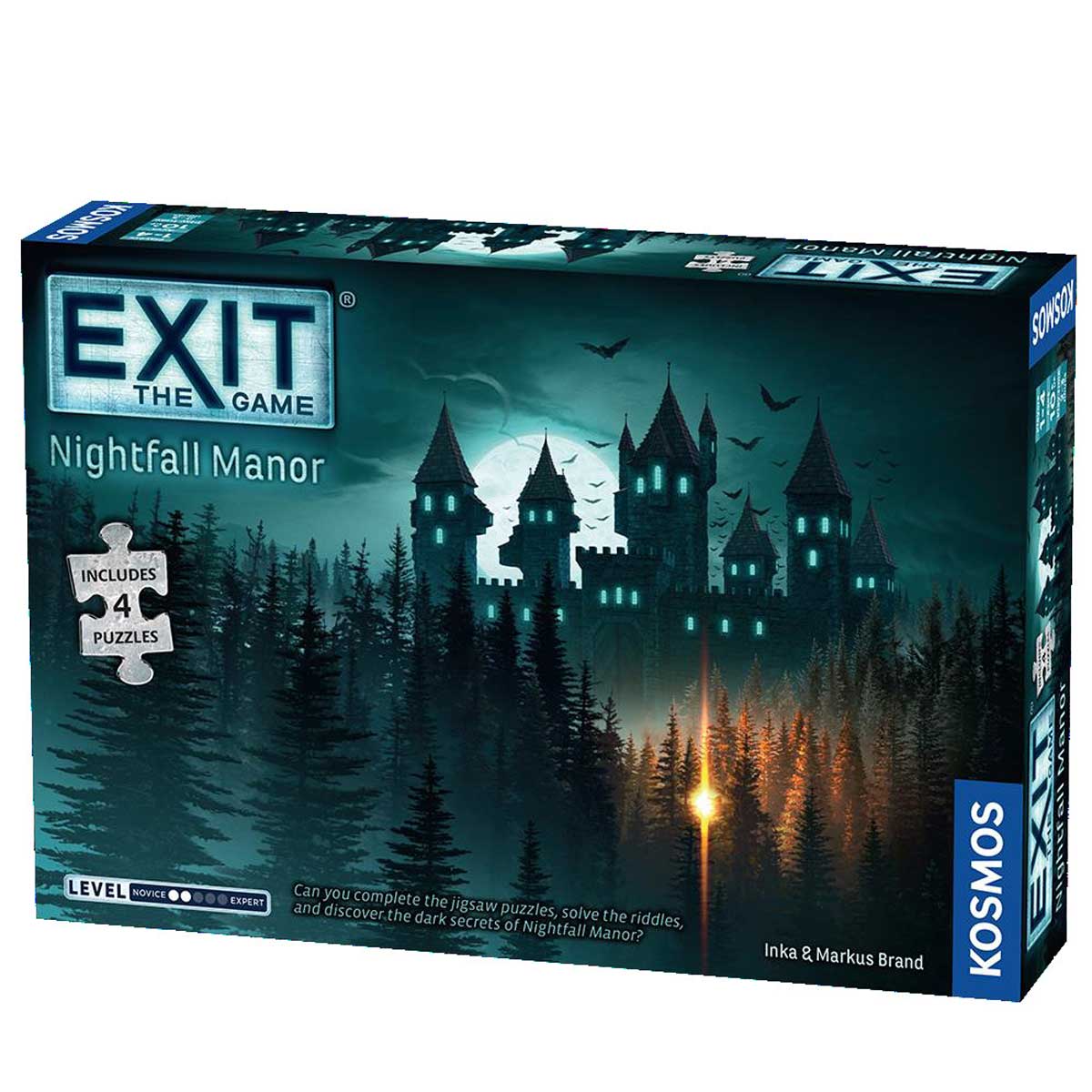 EXIT Jigsaw Puzzle & Game - Nightfall Manor