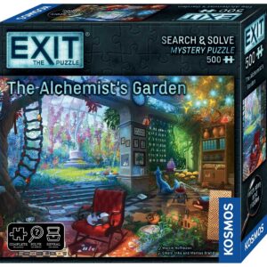 EXIT 500pc Jigsaw Puzzle & Game - The Alchemists Garden