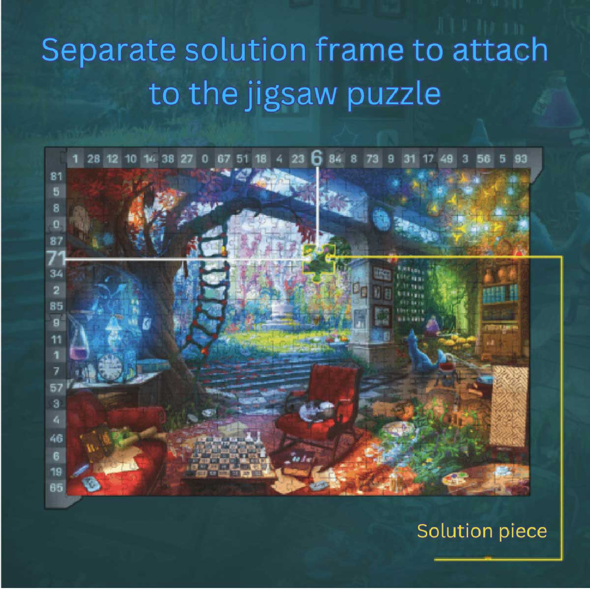 EXIT 500pc Jigsaw Puzzle & Game - The Alchemists Garden - Image 3