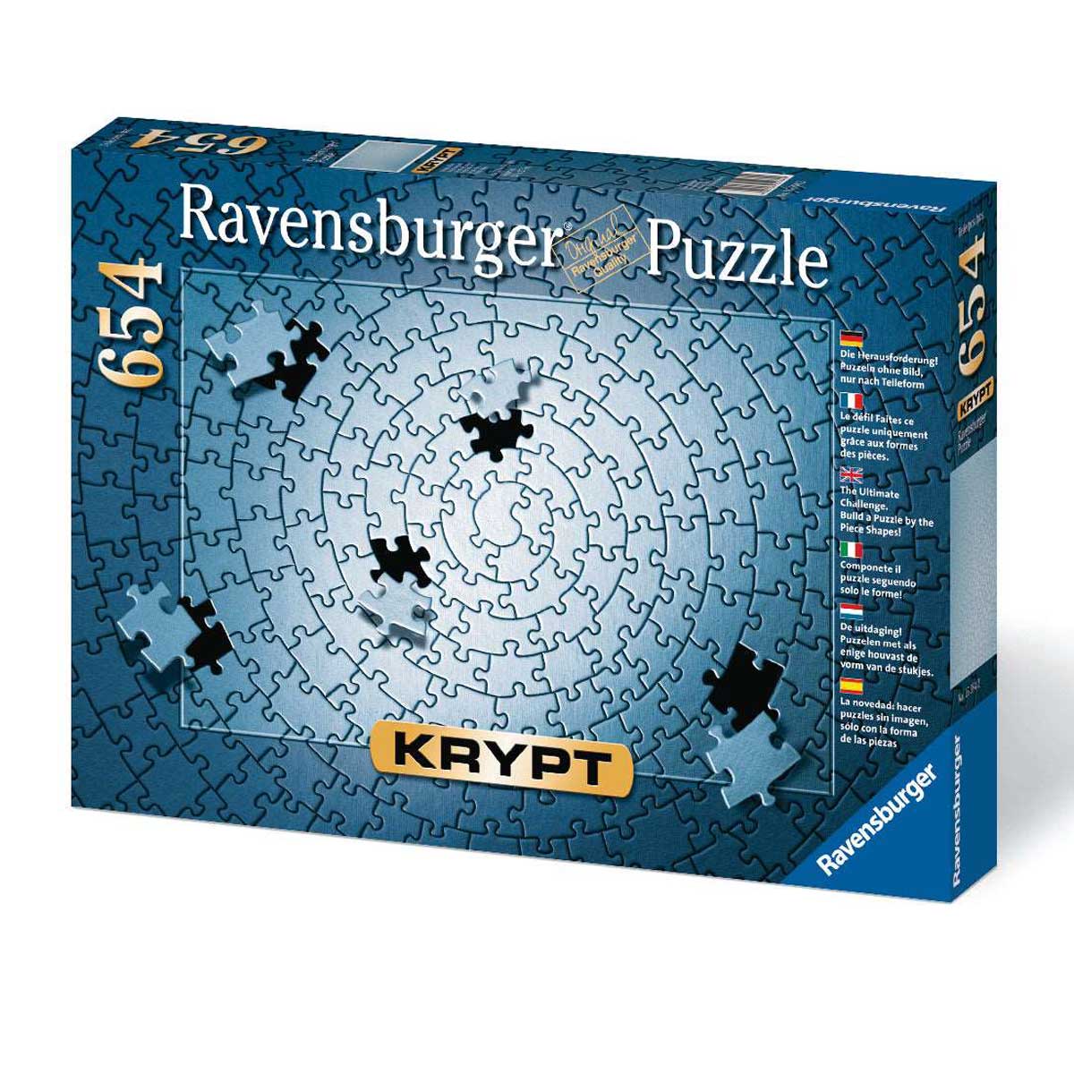 Ravensburger Puzzle Krypt Silver Spiral 654 piece