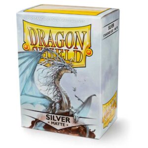 Dragon Shield Sleeves - Matte Silver