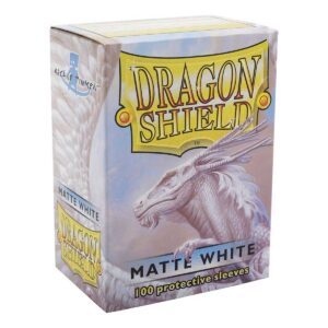 Dragon Shield Sleeves - Matte White