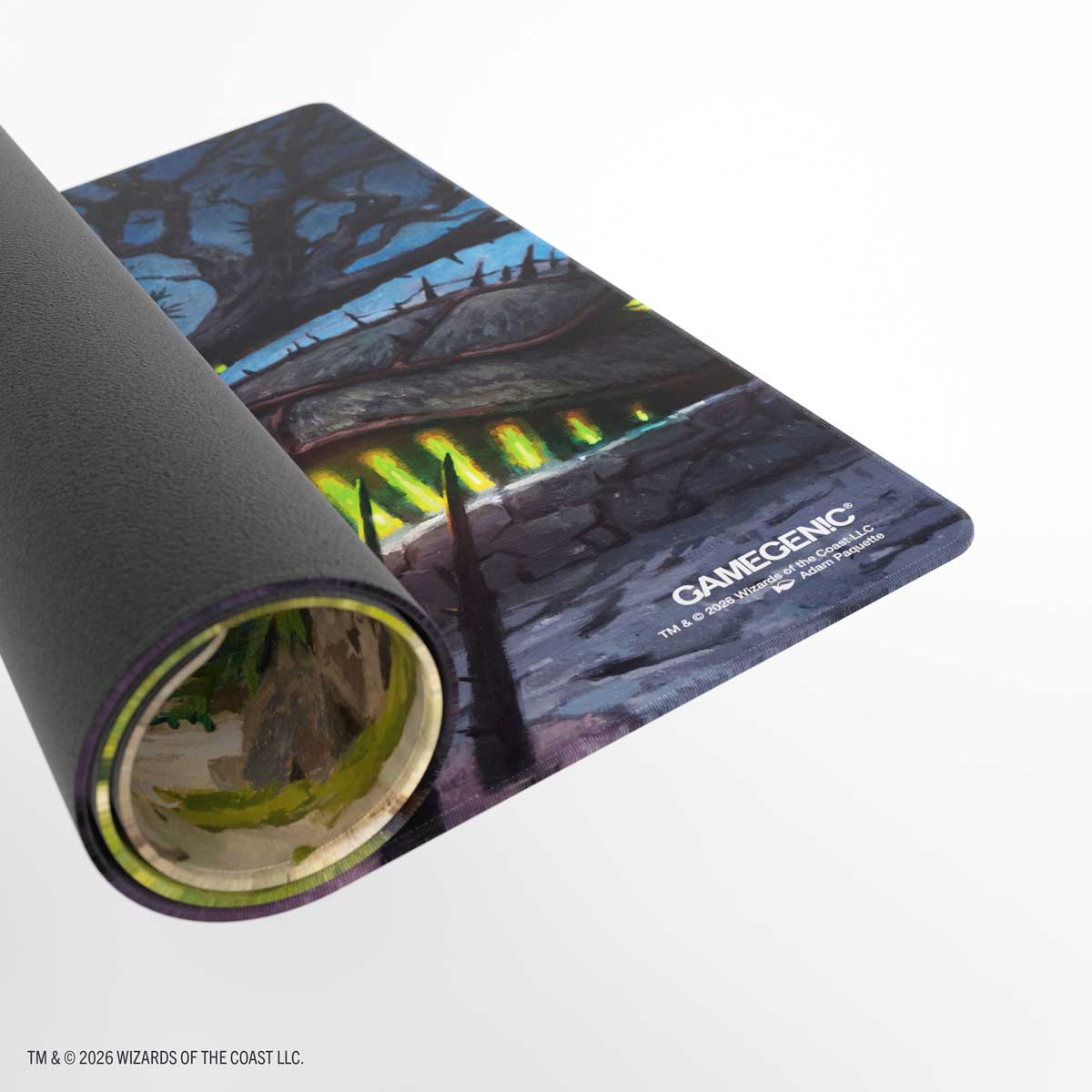Magic The Gathering Gamegenic Shiny Playmat: Lorwyn Eclipsed - Temple Garden - Image 8