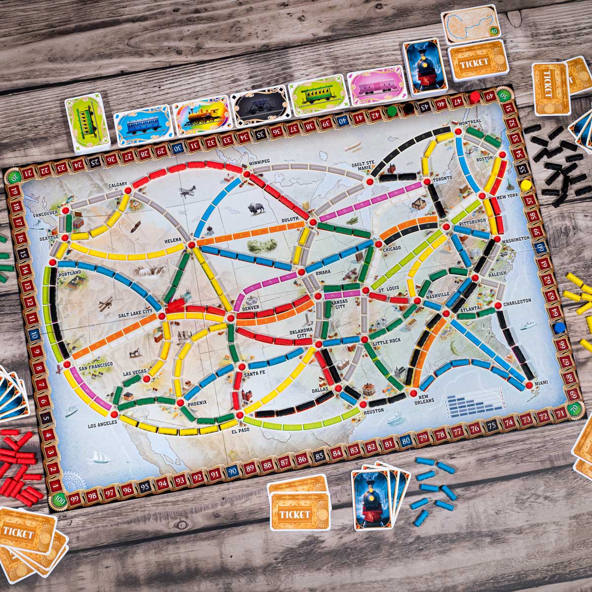 Ticket To Ride (Refresh) *DAMAGED BOX* - Image 7
