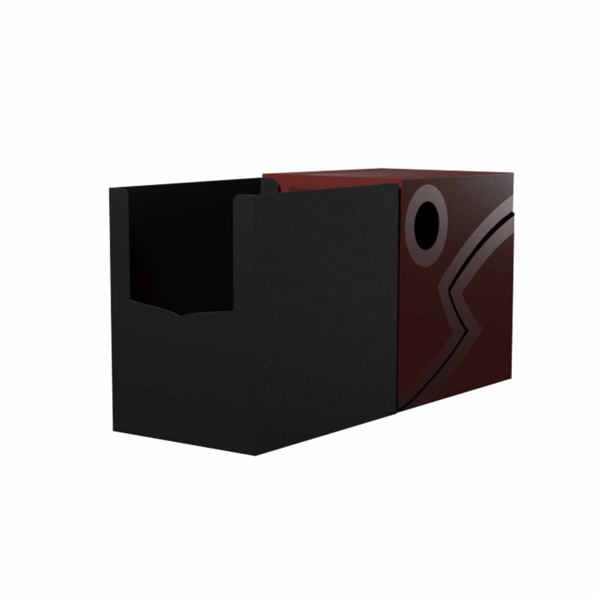 Dragon Shield Deck Box Double Shell - Blood Red/Black - Image 3