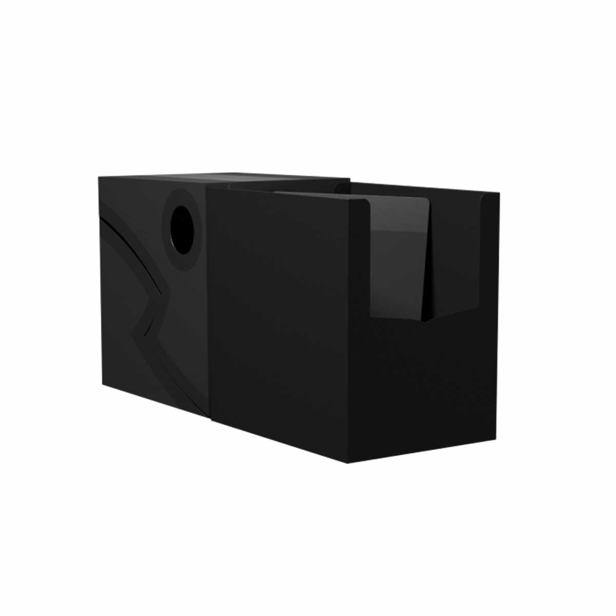 Dragon Shield Deck Box Double Shell - Shadow Black/Black - Image 3
