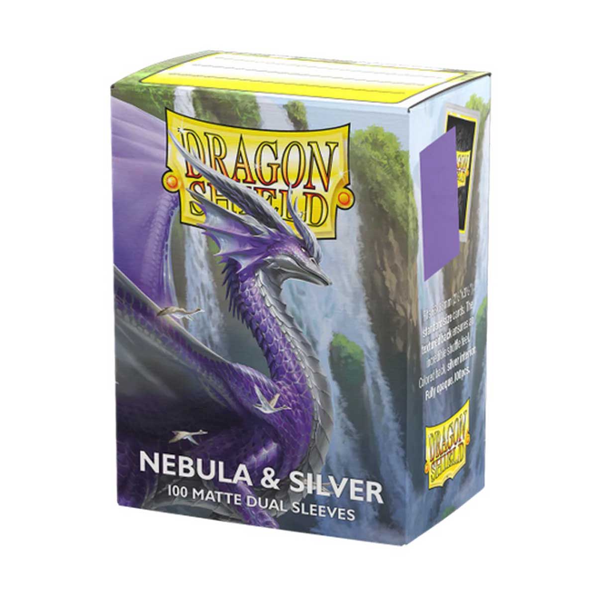 Dragon Shield Sleeves - Matte Dual Nebula & Silver - Image 3