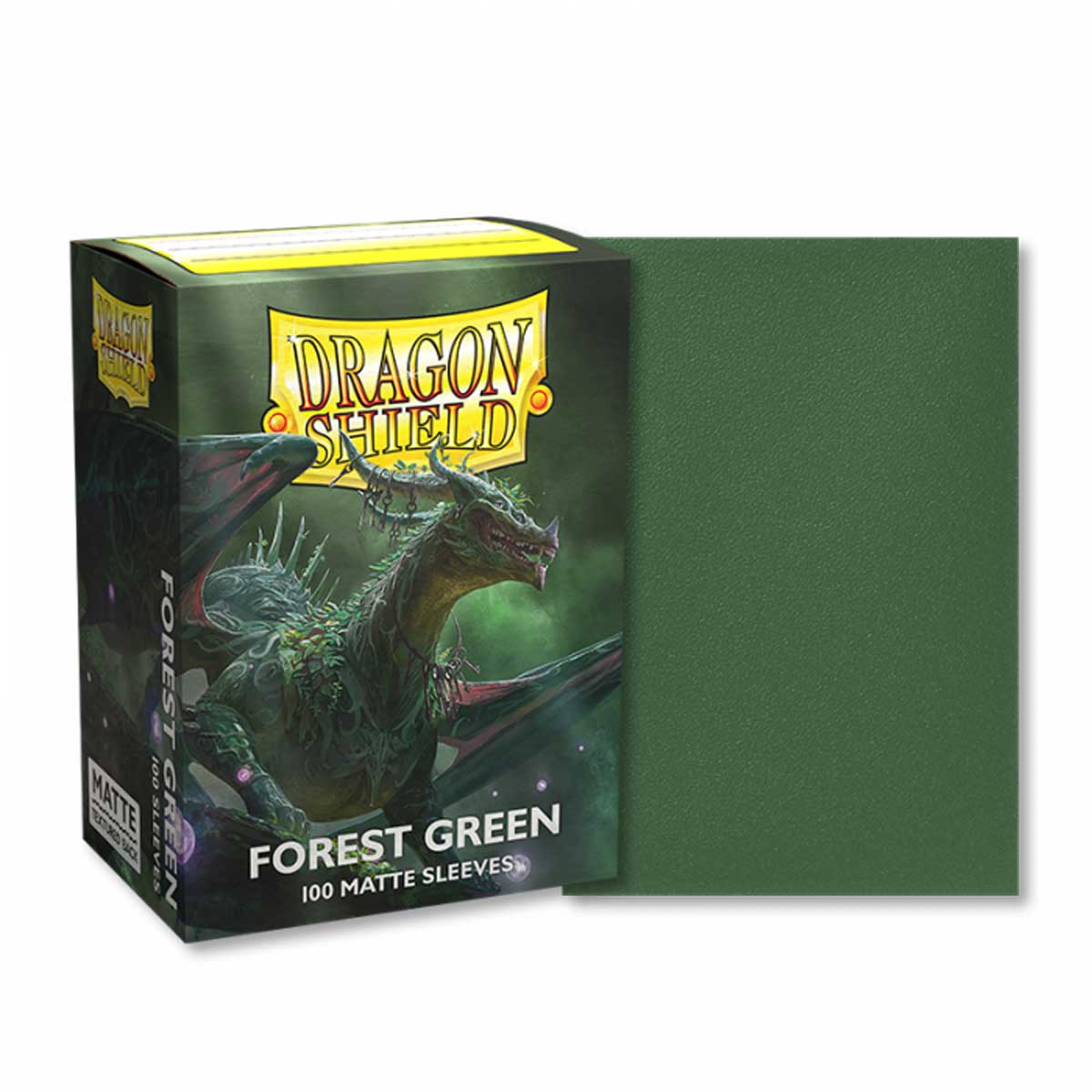 Dragon Shield Sleeves - Matte Forest Green - Image 3