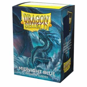 Dragon Shield Sleeves - Matte Midnight Blue