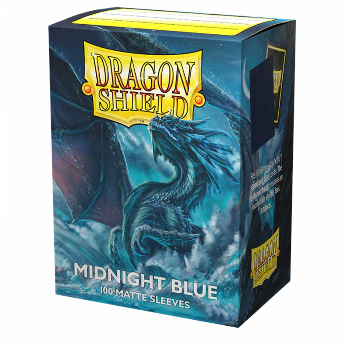 Dragon Shield Sleeves - Matte Midnight Blue
