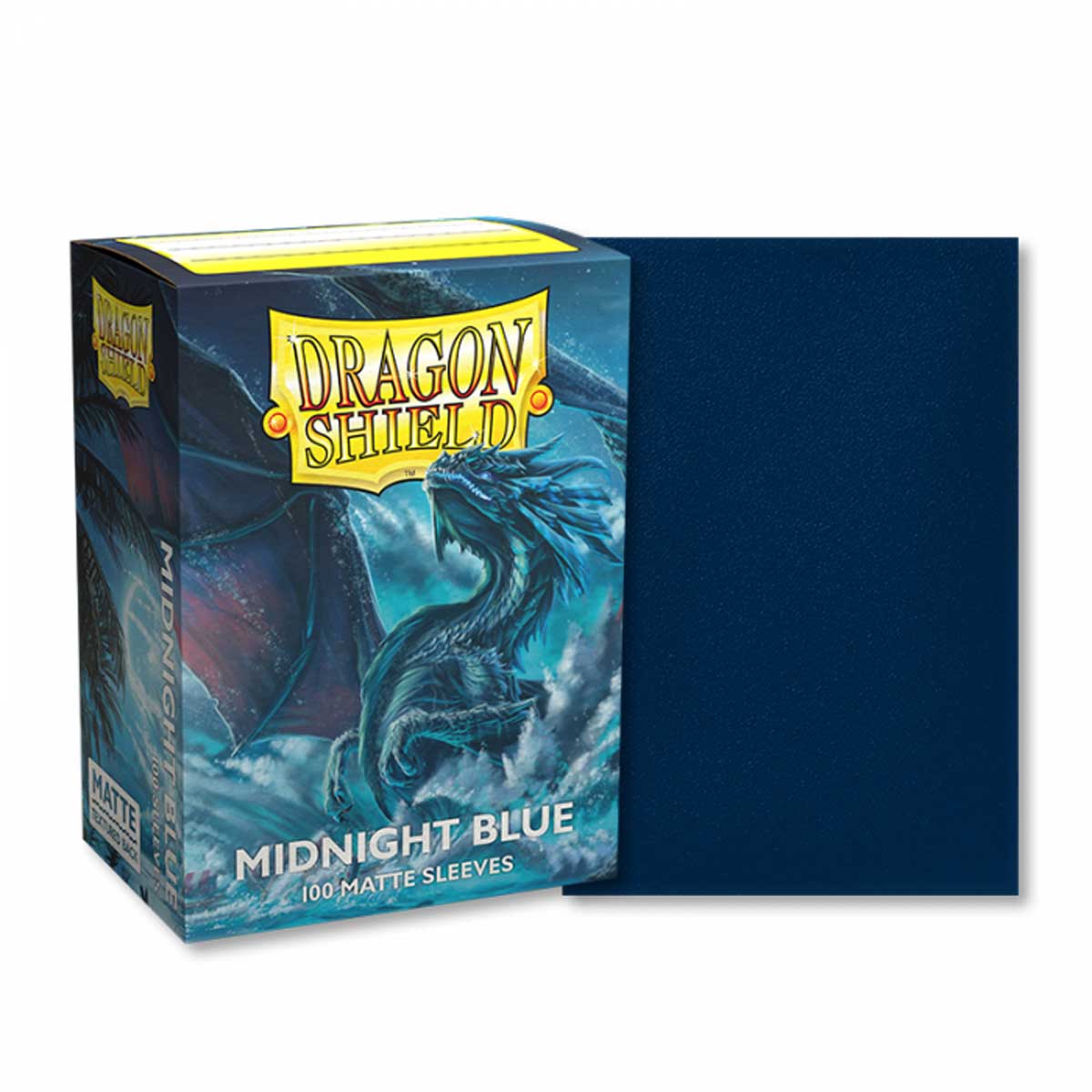 Dragon Shield Sleeves - Matte Midnight Blue - Image 3