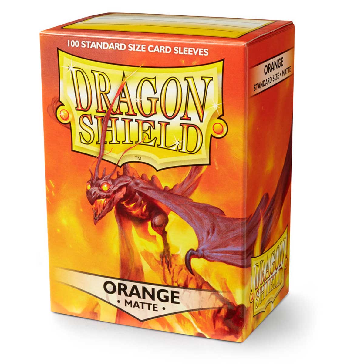 Dragon Shield Sleeves - Matte Orange