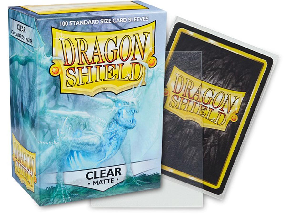 Dragon Shield Sleeves - Matte Clear - Image 3