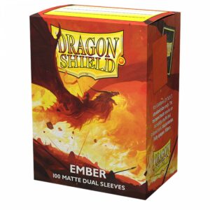 Dragon Shield Sleeves - Matte Dual Ember (Alaric)