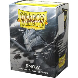Dragon Shield Sleeves - Matte Dual Snow (Nirin)