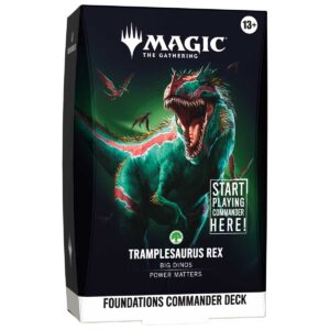 Magic The Gathering: Foundations (Commander Deck) Tramplesaurus Rex