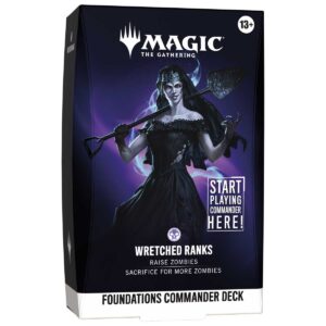 Magic The Gathering: Foundations (Commander Deck) Wretched Ranks